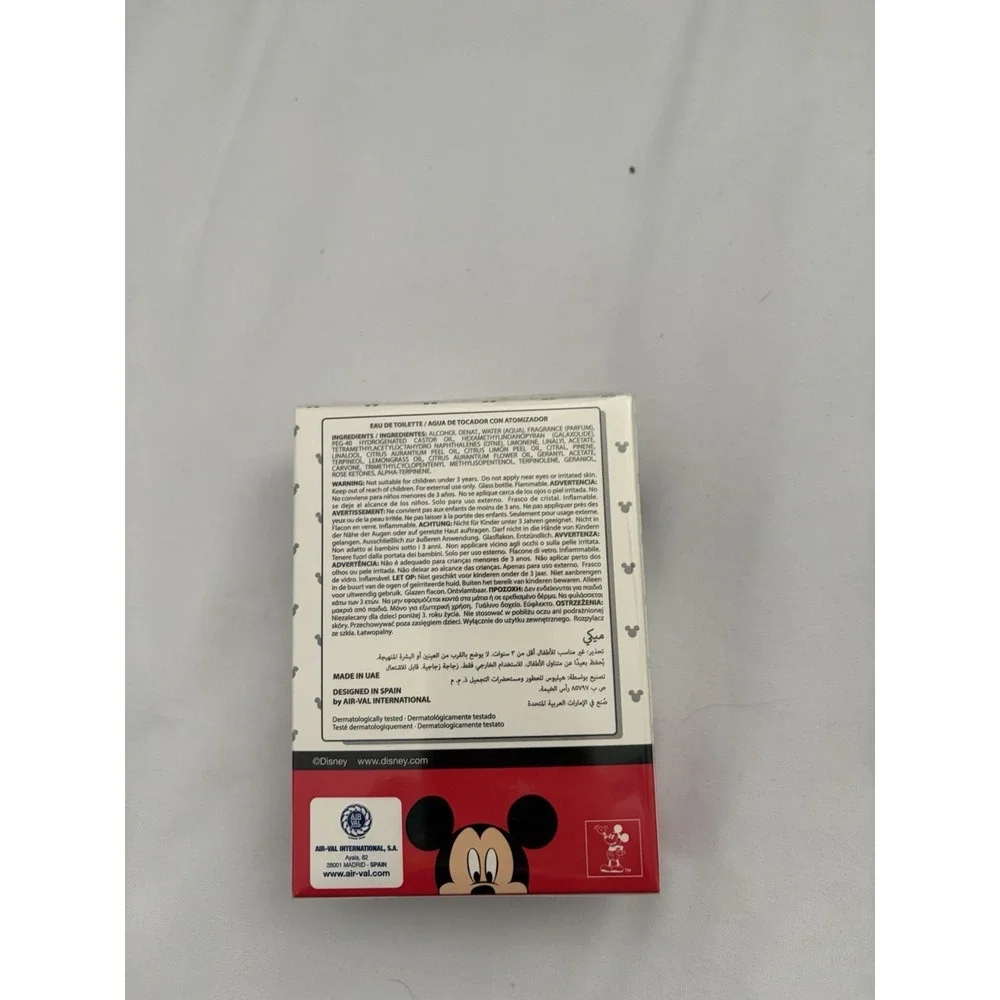 Mickey Mouse‎ by Disney 3.4 oz EDT Cologne for Men / Kids New
